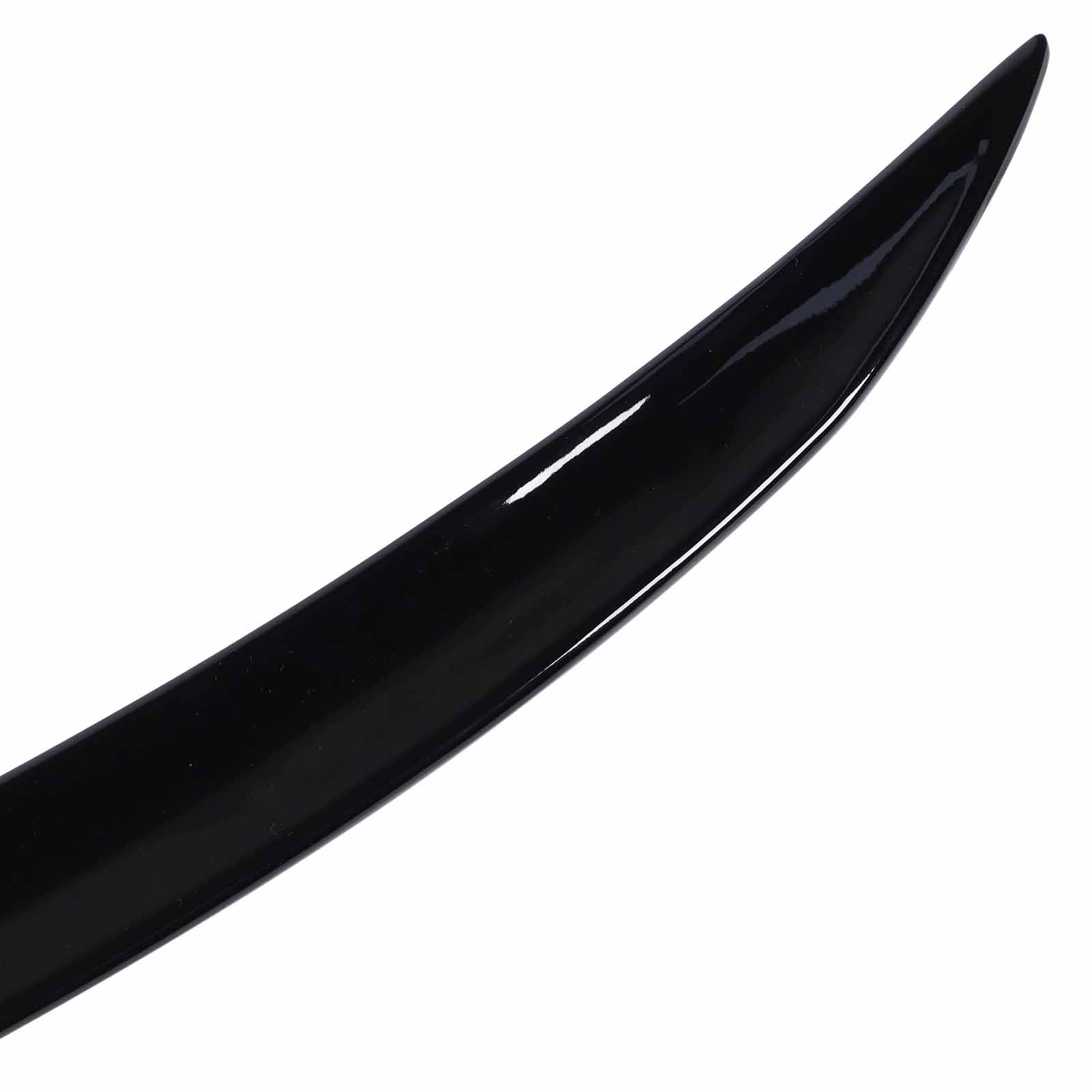 aileron arrière de Voiture pour Remplacement d'extension d'aile de becquet de Coffre de Style AMG pour CLA C118 W118 CLA45 (Noir Brillant)