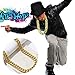 GIFIKOI Hip Hop Costume Kit 80s 90s Rapper Accessories