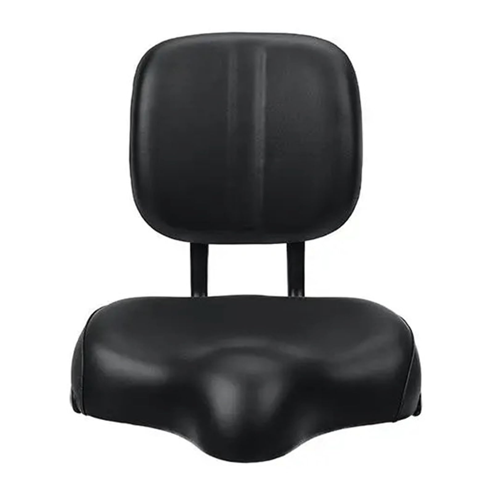 Selle de vélo surdimensionnée en cuir confortable pour vélo de ville avec rembourrage en latex, sièges confortables en cuir remplis de latex, excellente selle de vélo de rechange pour homme et femme