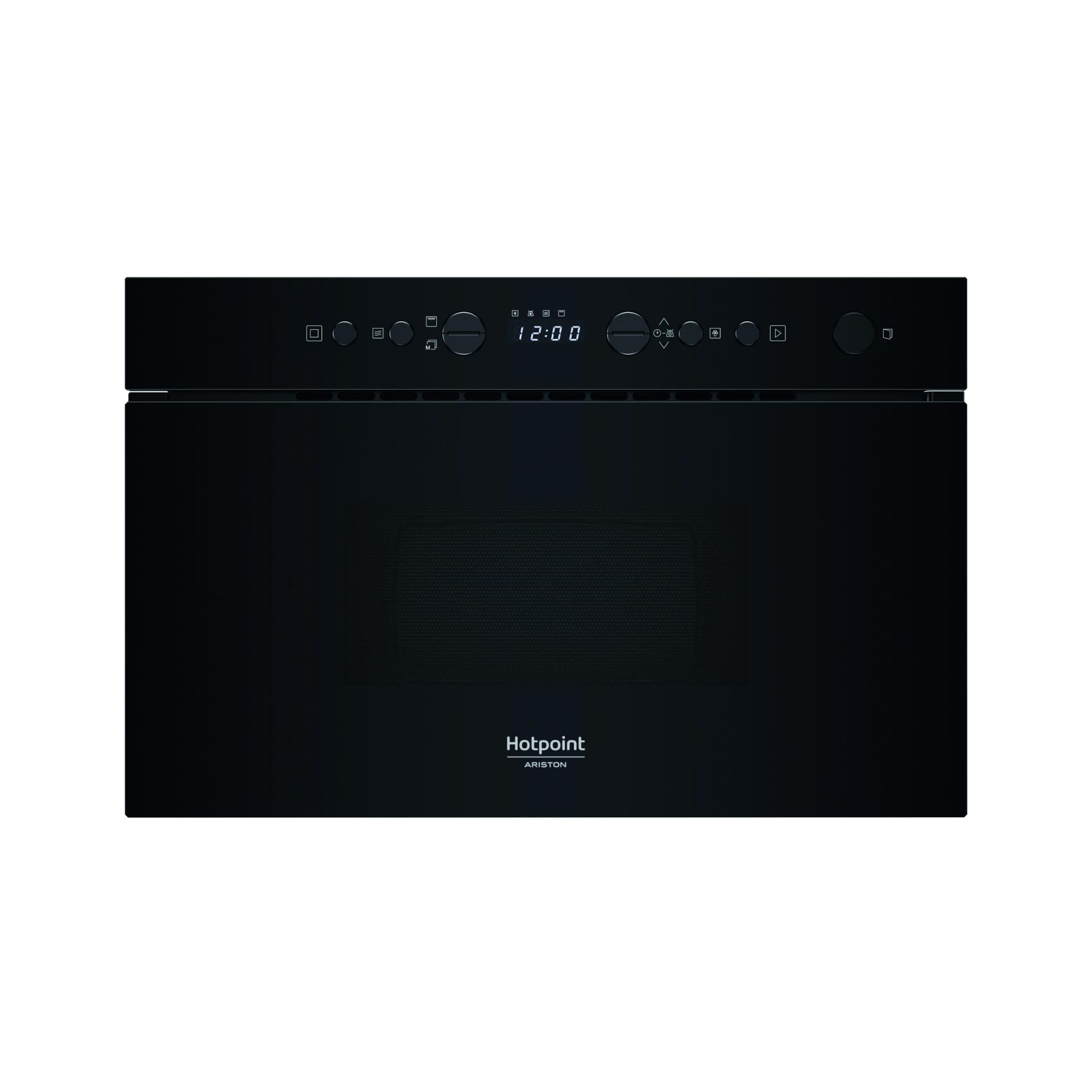 Hotpoint Ariston HAMN13BB Nero Microonde con grill Da incasso 22 L 750 W