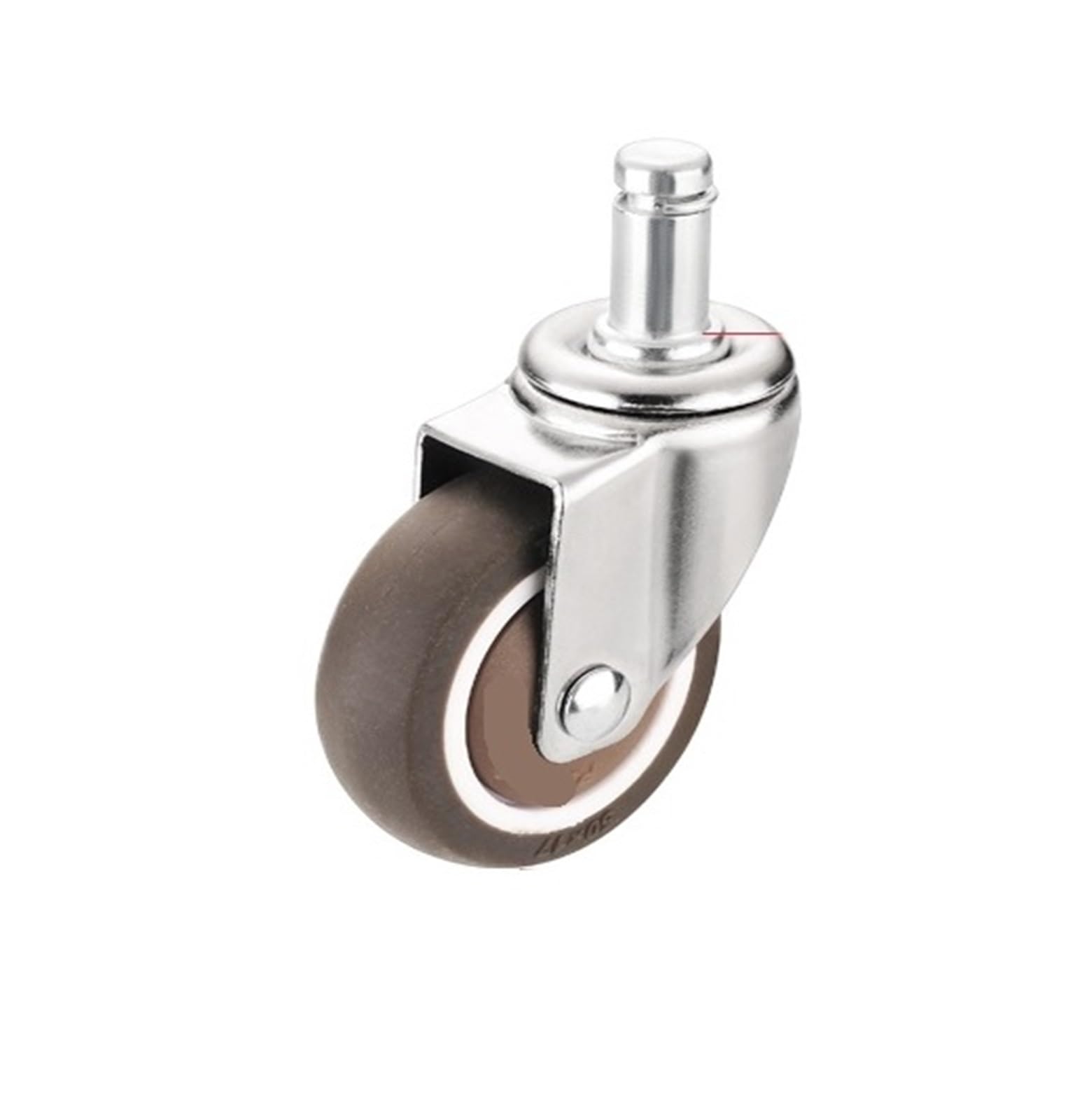MXXDMOPD 5 Pieces/lot Silent Office Chair Computer Universal Pulley Swivel Hub Rubber Caster(2-Inch-Circlip style)