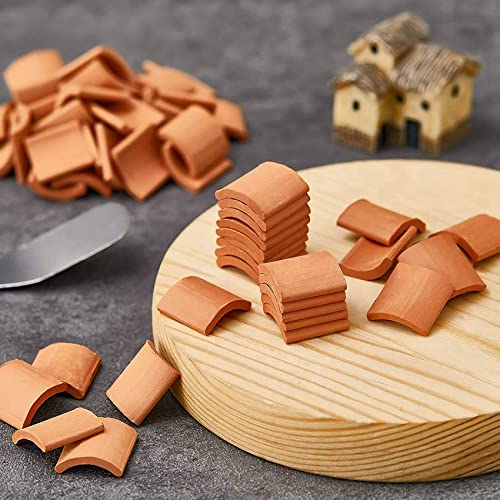 RUSWEST 200 Pezzi Tegole per Tetti Set da