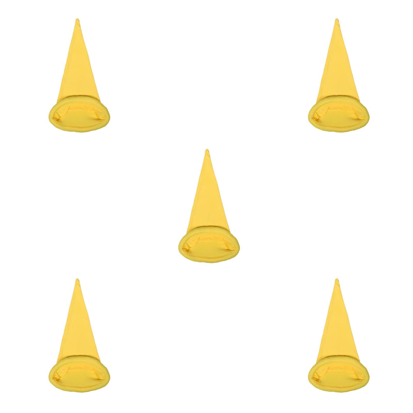 Happyyami 5piezas Sombrero De Dwarf Para Navidad Accesorio De Disfraz De Dwarf Para Hombres y Mujeres Para Fiestas y Cosplay Diseño Único y Cómodo