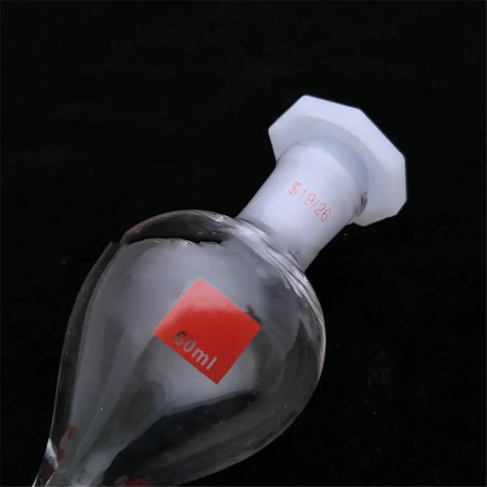 Lejek rozdzielający szkło borokrzemowe 3. w kształcie kulki i tłoka, 25 ml do 1000, nr 19 24, 1 jednostka Sprzęt laboratoryjny