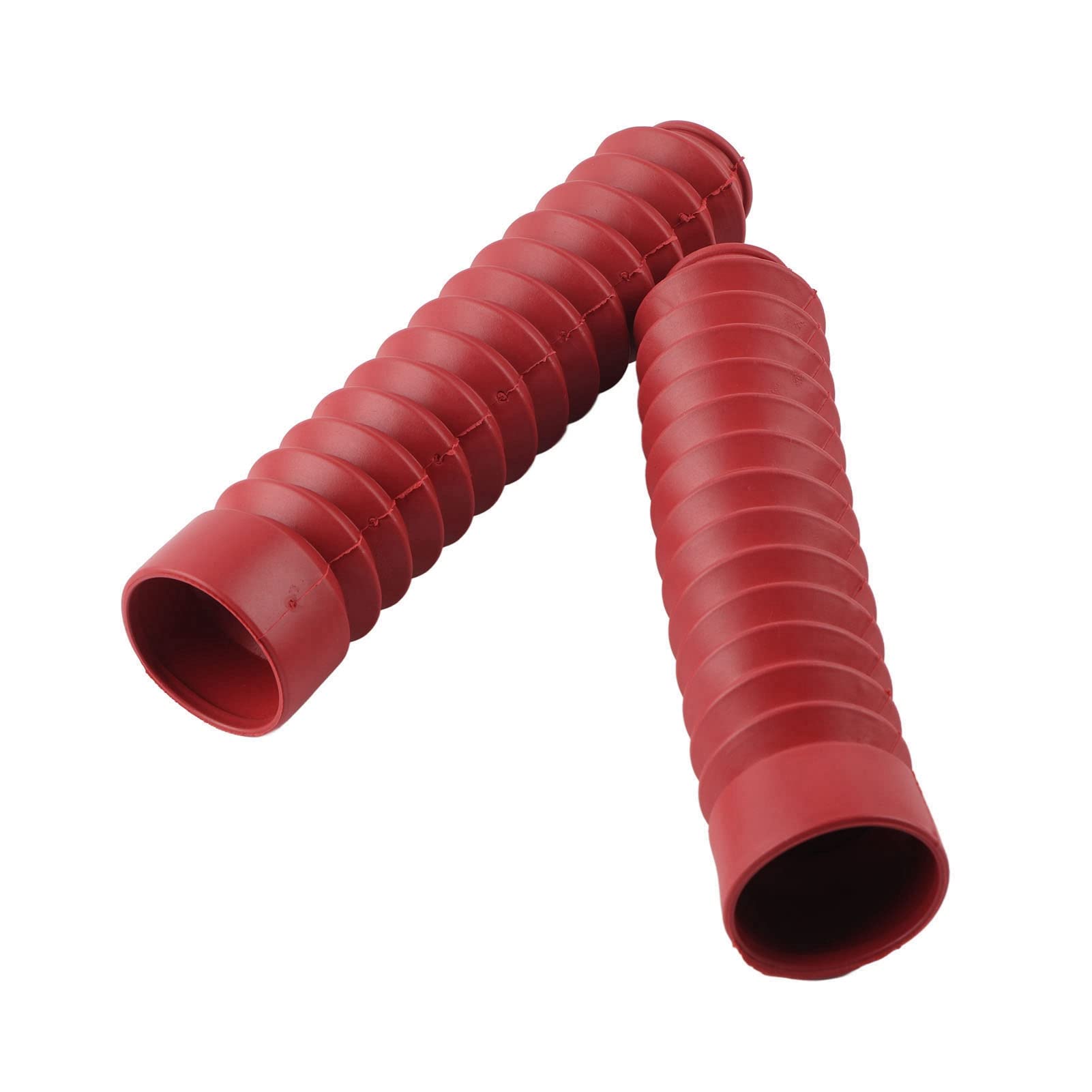 Aramox Lot De 2 Guêtres Avant En Caoutchouc Pour Fourche De Moto - Housse De Protection De Fourche En Caoutchouc Pour XQ 500/750 14-17