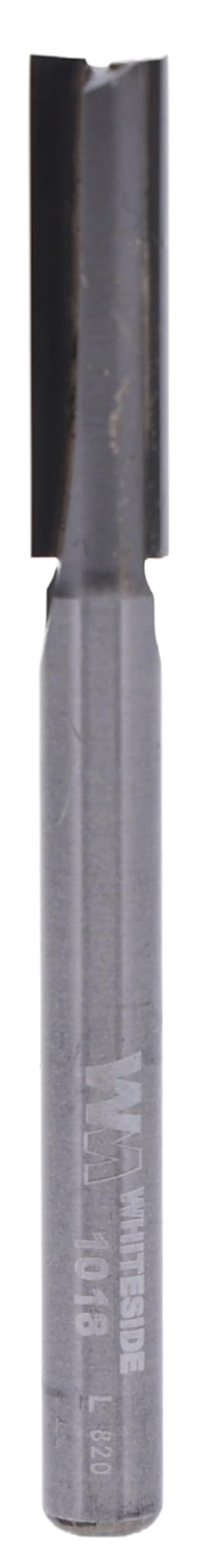 Whiteside Router Bits 1018 Straight Bit with 9/32-Inch Cutting Diameter and 1-Inch Cutting Length
