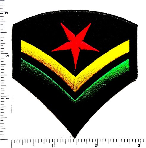 Lion of Judah Reggae Ska Jamaican Hip Hop Patch Applique for Clothes Great as Happy Birthday Gift