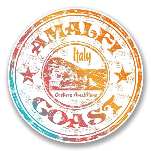 Amalfi Coast Italy Round Metal 0.75" Lapel Pin Hat Shirt Pin Tie Tack Pinback2