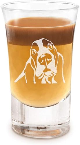 WIRESTER Vaso de chupito de 1.5 onzas con base pesada, vaso de chupito transparente para whisky, vodka, tequila, espresso, licor, tortuga marina azul WIRESTER Vaso de chupito de 1.5 onzas con base pesada, vaso de chupito transparente para whisky, vodka, tequila, espresso, licor, tortuga marina azul