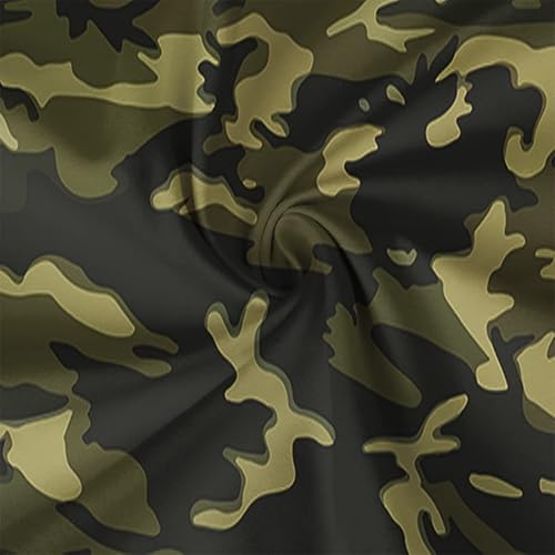 Miniatura 7 de HommomH Toalla de playa de camuflaje verde de gran tamaño, 36 x 72 pulgadas, toallas de baño de microfibra ligera de camuflaje de secado rápido, sin