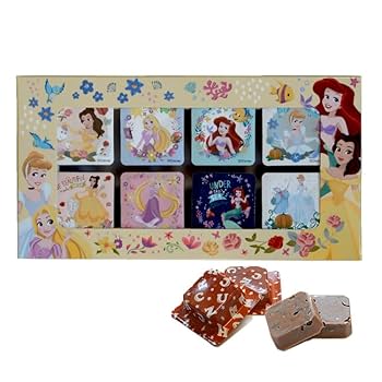 Disney - チョコ様、専用 Amazon.co.jp: ディズニープリンセス クランチレートチョコ
