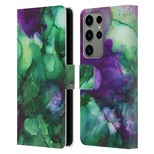Étui Portefeuille Samsung S23 Ultra Haroulita Cuir Tableau d'alcool 11