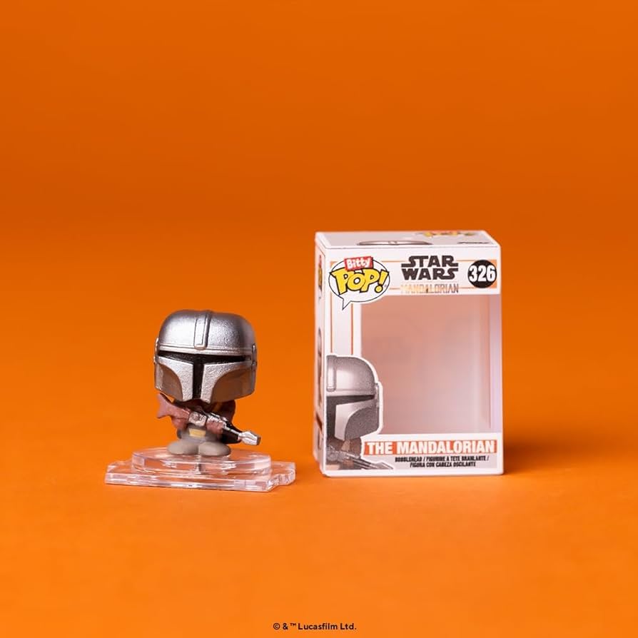 Amazon.com: Funko Bitty POP! Mandalorian 4 Pack - The Mandalorian, Bitty  POP! Kuiil, Bitty POP! Offworld Jawa, and a Mystery Bitty POP! Figure and A Surprise  Mystery Mini Figure - 0.9 Inch (
