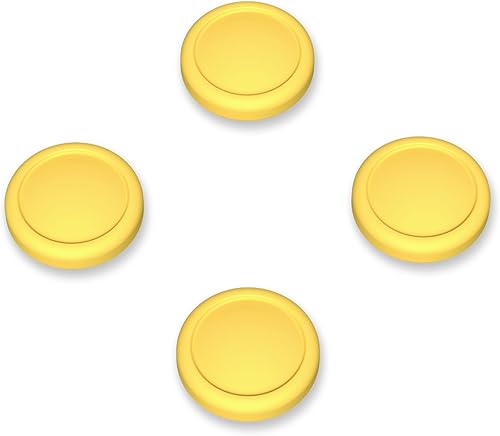 Vista 26 de eXtremeRate PlayVital - Tapas para joystick Switch Lite, tapa analógica de silicona para empuñaduras de pulgar OLED Joycon - Gris claro