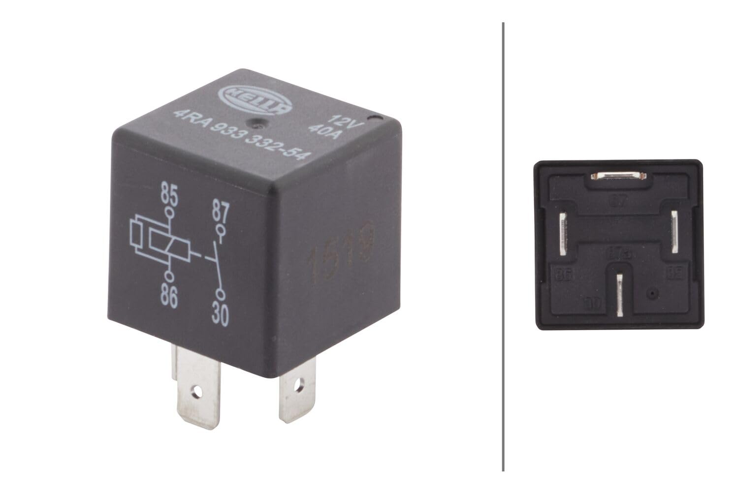 Amazon.com: HELLA 933332541 Relay, Main Current - 12V - 4-pin