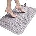 NAUDILIFE Tappetino da bagno antiscivolo in PVC, tappetino da doccia e doccia, antibatterico, resistente alla muffa, tappetino da bagno antiscivolo con ventosa, 40 x 70 cm.