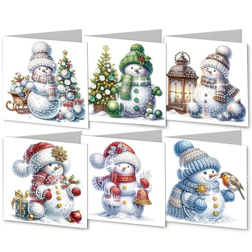 6 pcs 5 D DIY_ChGO[eBOJ[hZbg_ChA[gO[eBOJ[ht_ChA[g|XgJ[hO[eBOJ[hAaANX}XÃACfAMtgiNX}XႾ܃O[eBOJ[