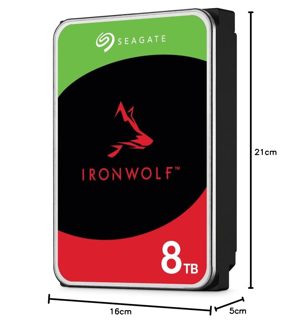 Amazon | Seagate IronWolf 8TB エンタープライズ内蔵NAS HDD