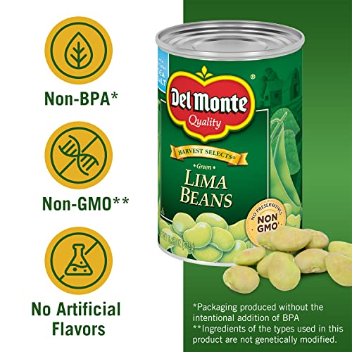 Del Monte 2000901 Harvest Selects Fresh Cut Green Lima Beans, Canned Vegetables thumb #3