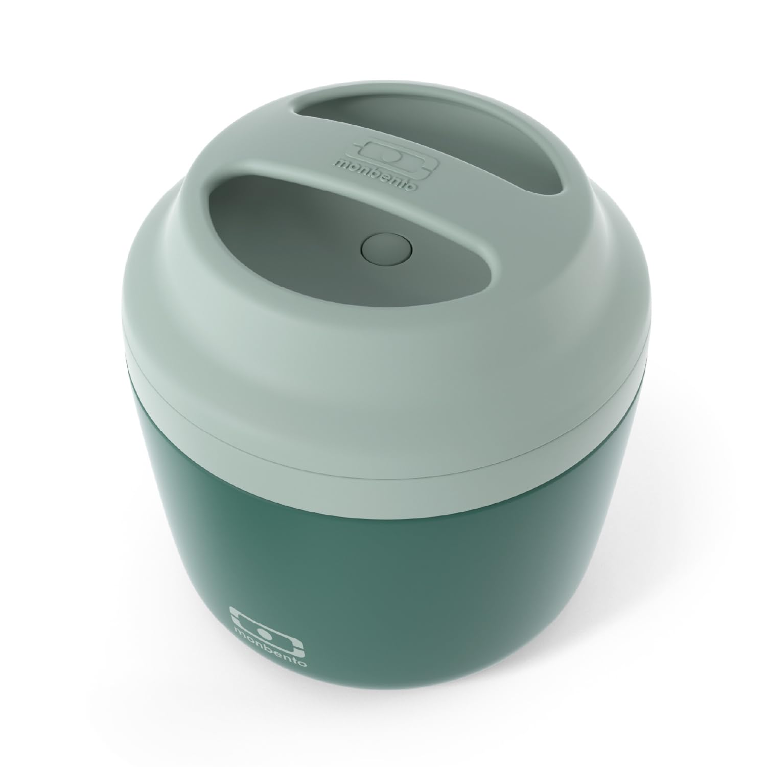 monbento - Bento Lunch Box Isotherme MB Element vert Bicolor - Lunch Box Isotherme qui Garde les Repas Chauds/​Froids - Boite Repas sans BPA - Durable et Sûr - Vert