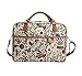 Tapisserie Siganre saccoche ordi portable15, 15.6, pc portable pour étudiant, sac d'affaires pour les femmes, Laptop bag avec Garden Designs (Fresh Morning Garden)