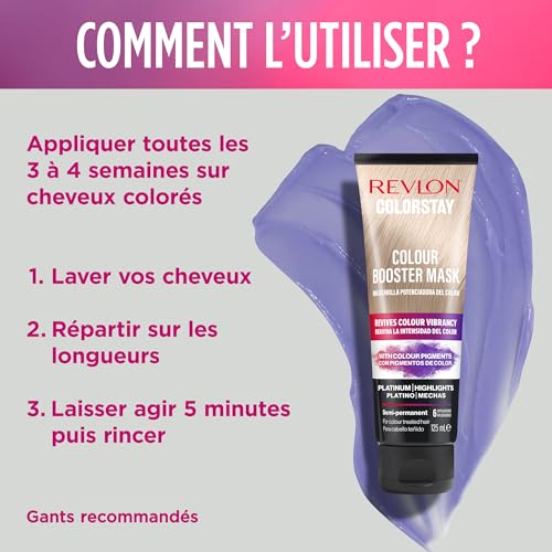 Masque Capillaire Booster De Couleur Blond Relvon Le Tube De 125ml - vue 8