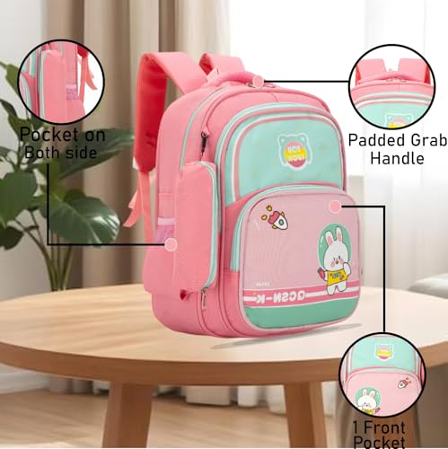 Image of Tinytot 22 Litre 17-Inch Waterproof Large School Bag for Boys & Girls, Kids School Bag, School Backpack for Girls and Boys, for Kids, Ideal for Children