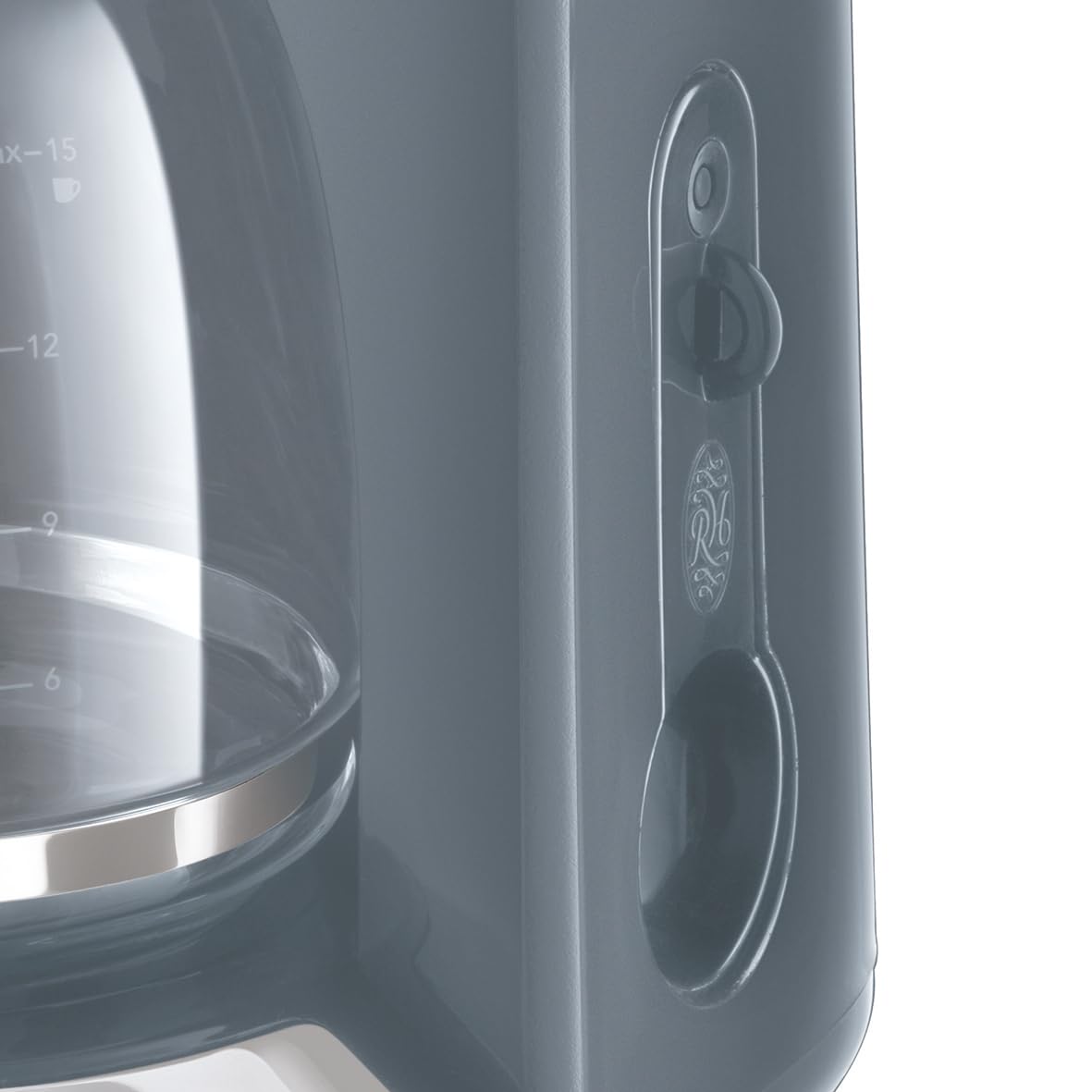 Russell Hobbs Tostadora Inspire 2 Ranuras, Plástico Texturizado, Gris 24373-56 + Hervidor de Agua Eléctrico Inspire 24363-70 + Cafetera de Goteo Inspire 24393-56