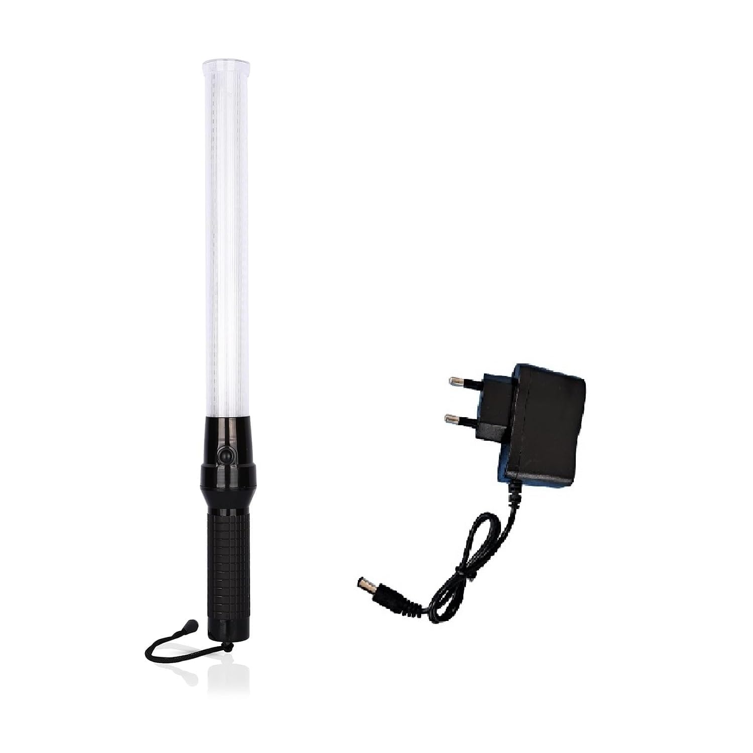 Crewbolt Rechargeable Traffic Baton Light Stick | Red & Green LED Warning Signal, 21 Inch – Lithium-Ion Battery | Includes Charger | Pack of 1-image-15