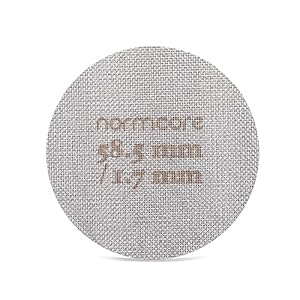 Normcore 58.5mm Puck Screen/Espresso Portafilter Lower Shower Screen/Contact Screen – 306 Stainless Steel