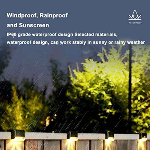 Luzes de passo solares, Led Solar Lâmpada Caminho ria | Luzes de degrau solares LED à prova d'água