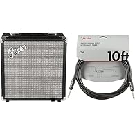 For bassists everywhere at all levels, Rumble bass combos are re-engineered to be astoundingly compact, portable and lightweight, with seismic Fender bass tone and stage-worthy features The diminutive Rumble 15 pumps 15 watts of pure Fender bass tone...