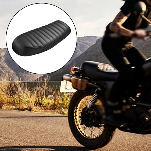 Selle de siège plate pour moto universelle coussin plat à pression durable - 3