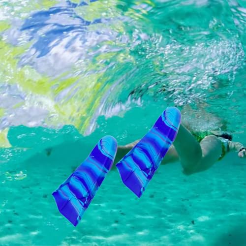 Comfortable Flexible Silicone Training Fins for Snorkeling & Swimming - image 8