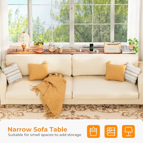 Superjare 70078 5.9 Inch Narrow Console Table thumb #6
