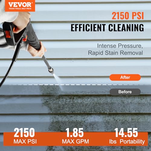 Vevor ELECTRIC PRESSURE WASHER 1.85GPM 2150PSI Electric Pressure Washer thumb #1