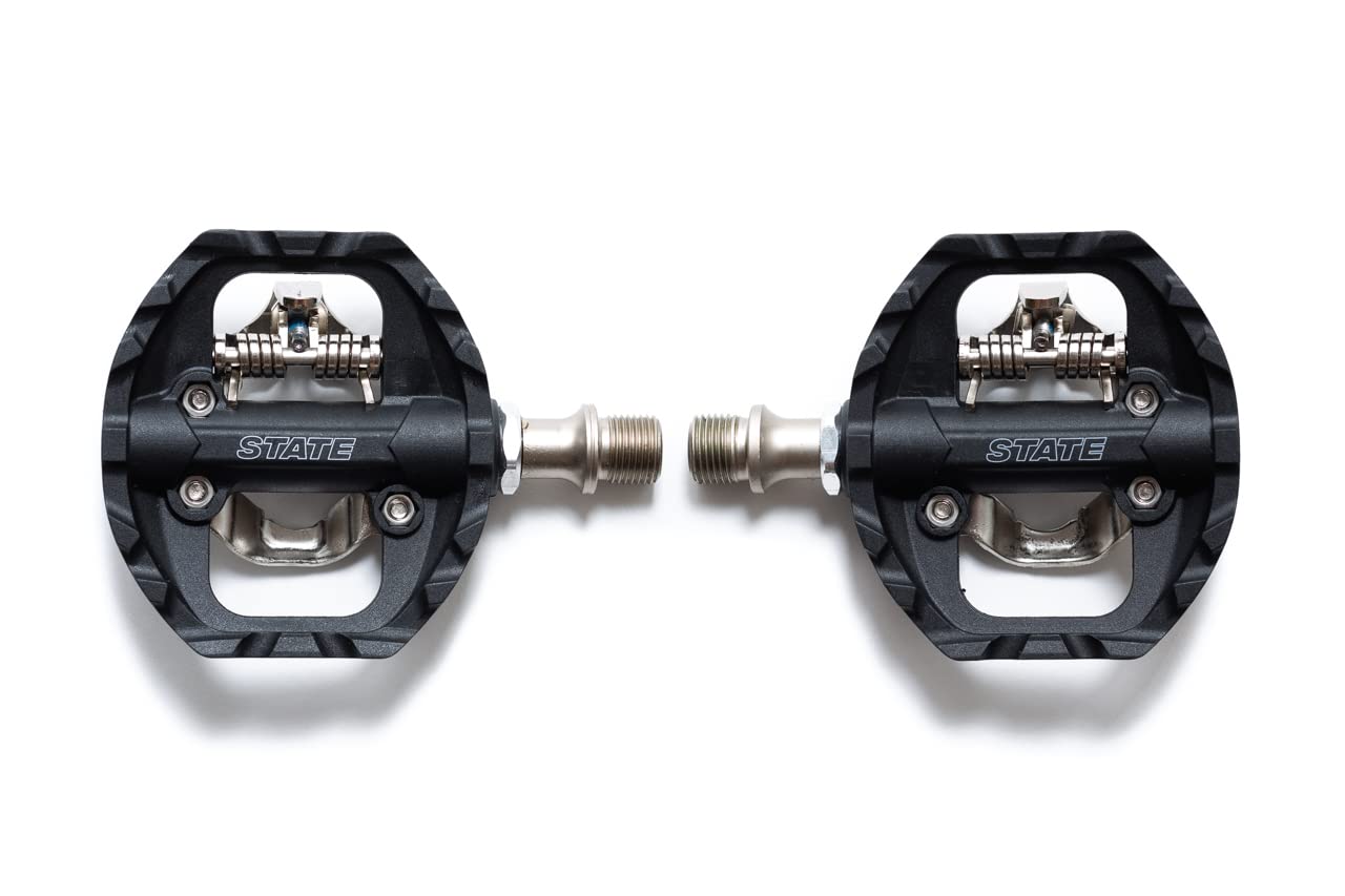 State Bicycle Co.All-Road Platform/Clipless Combo Pedal (SPD Compatible)