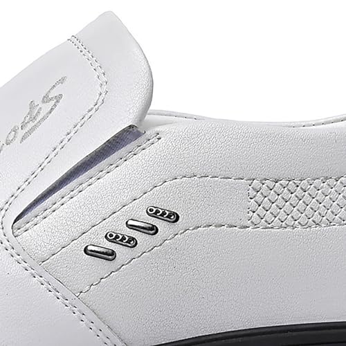 Mocasines clásicos para hombre con acabado elegante de piel sintética 4