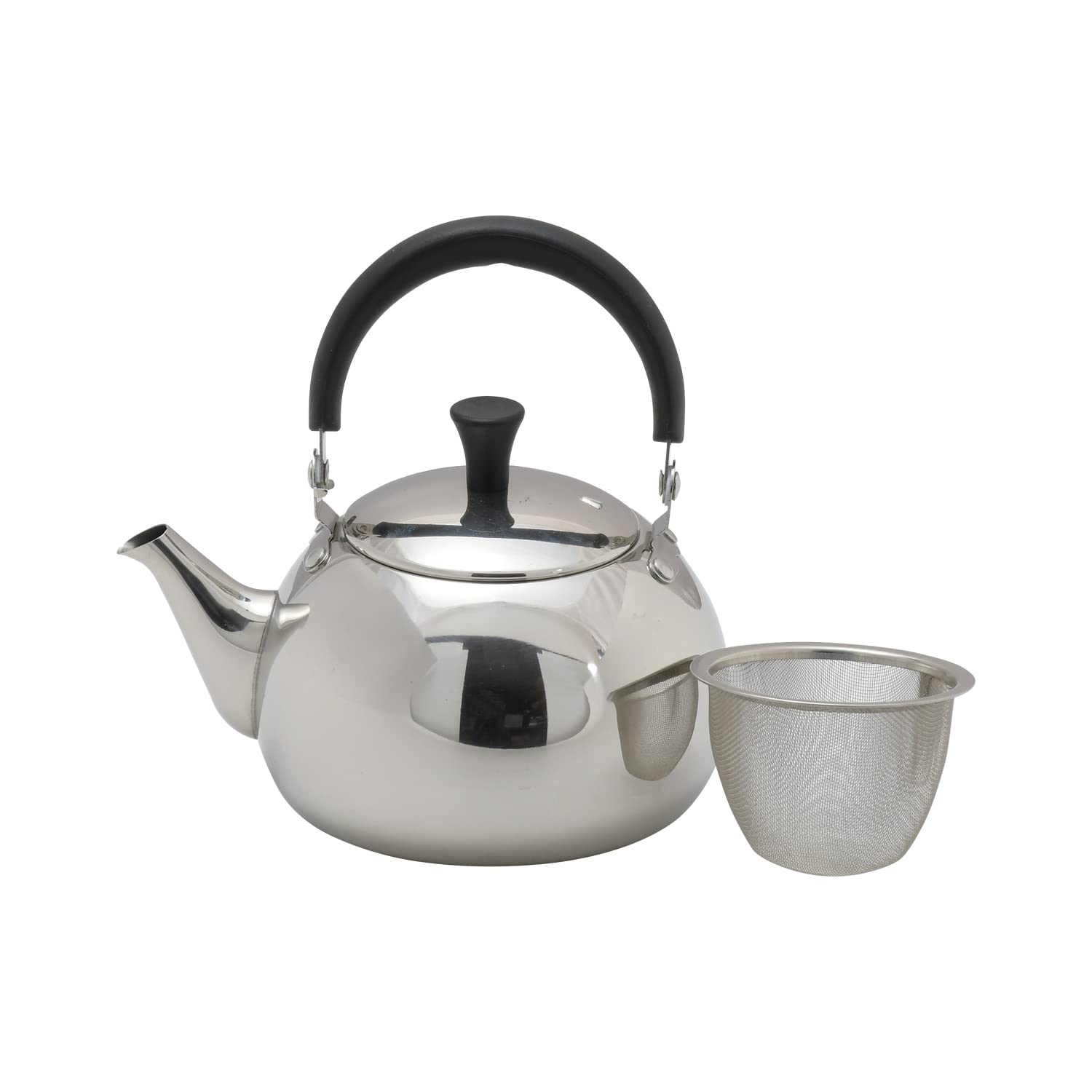 Amazon｜パール金属 急須 500ml ステンレス製 茶屋日和 HB-6454｜急須