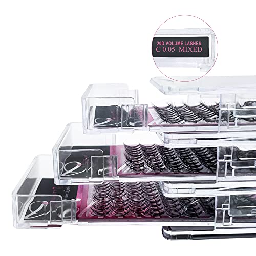 Extension Ciglia Volume Russo Ciuffetto 10D Curva