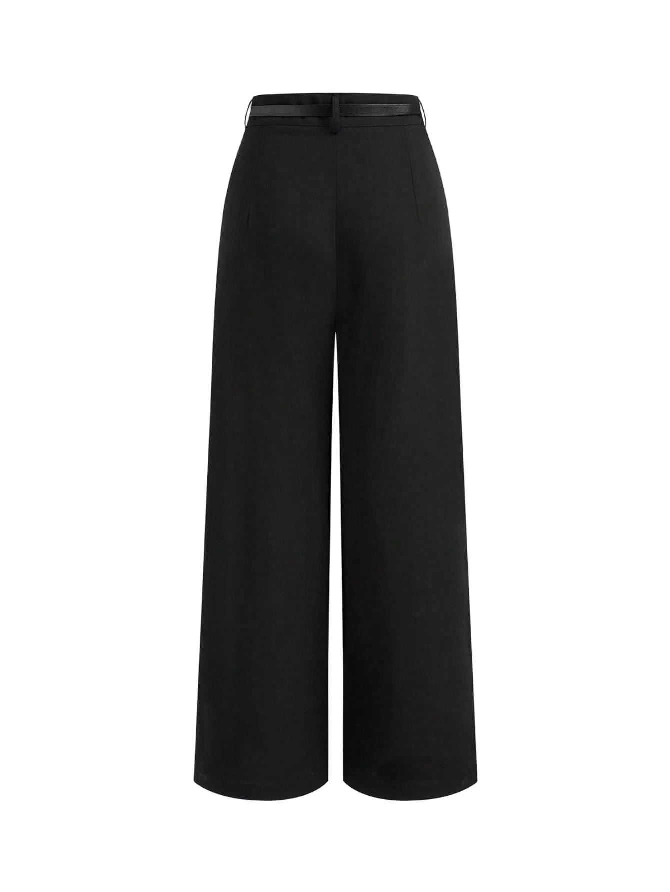 GORGLITTER Pantaloni da donna eleganti a gamba larga, pantaloni lunghi con tasche, pantaloni larghi da donna