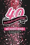 Photo Gallery guest book 40th birthday: funny fill-in book: 6x9" | 100 pages (50 guests) Photo Gallery guest book 40th birthday: funny fill-in book: 6x9" | 100 pages (50 guests)