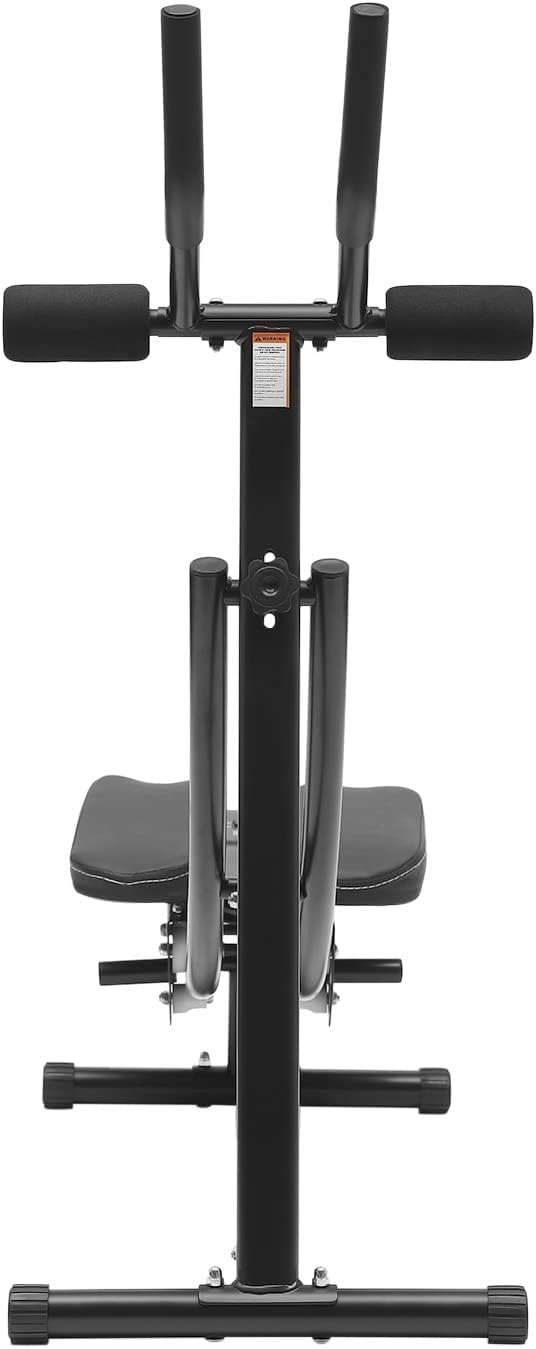 Abdominal Trainers,Ab Workout Equipment, Ab Machine with Height Adjustable,Foldable Abdominal Exercise Machine with LED Display