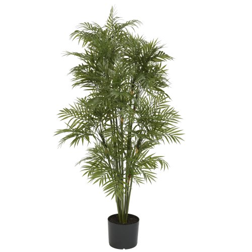 Nearly Natural 5339 Plastic Parlor Palm Tree, 4-Feet, Green