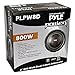 Pyle 8 Inch 1600 Watt DVC 4 Ohm Car Audio Subwoofer Speaker Set with 40 Oz Magnet and 1.5 Inch 4 Layer Voice Coil, Black (2 Pack)