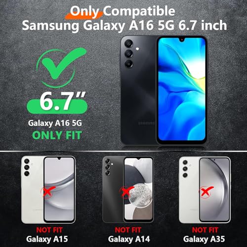 Image of Battery Case for Galaxy A16 /A17, 10000mAh High Capacity Portable Charger Case, Rechargeable Smart Battery Pack Compatible with Galaxy A16 A17 6.7 inch Charging, Support Wireless & Carplay - Black