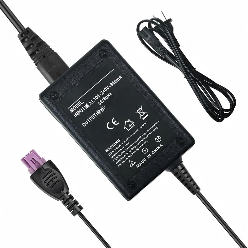 Back of the Parthcksi AC/DC Adapter showing input specifications and safety warnings