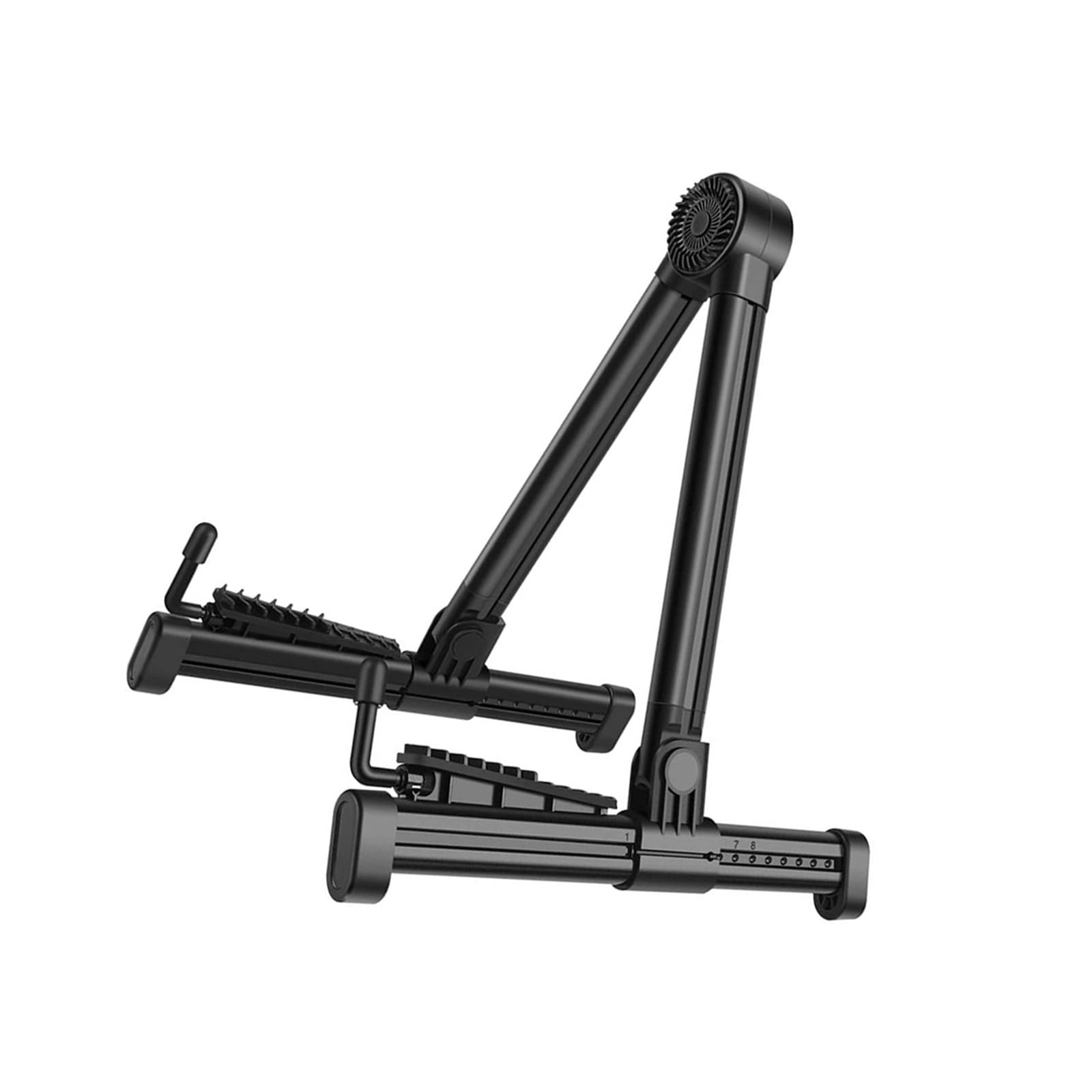 CUNZJIA Universals Folding Acoustic Guitar Stand Adjustable Floor Guitar Holder Portable Musical Instrument Stand Enduring