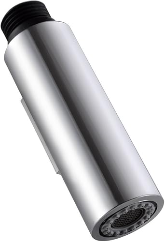 Pieza de repuesto universal, grifo de cocina para baño, cabezal rociador, boquilla de agua, cromo pulido (cromado pulido)