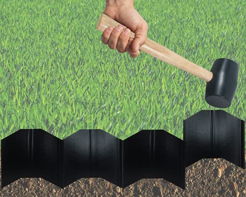 Harrier Interlocking Lawn and Garden Edging, 40 Pieces, 20 Linear Feet